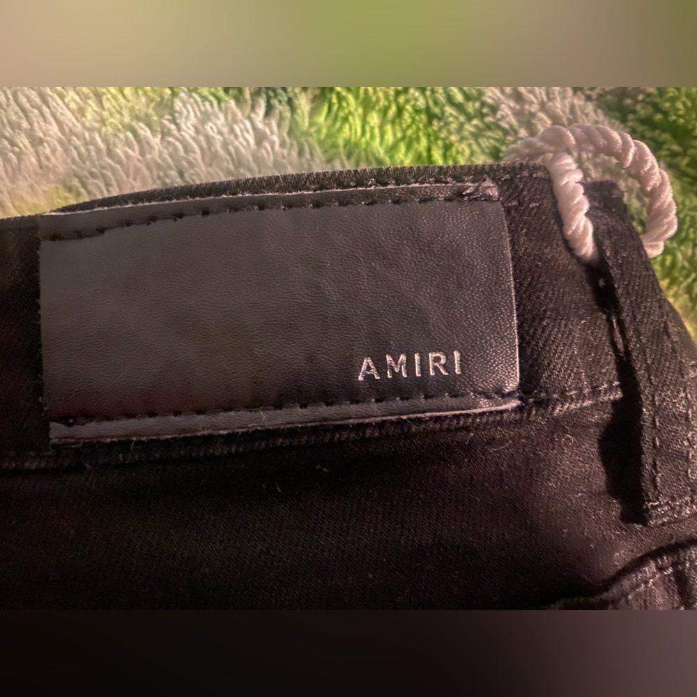 AMIRI Black Jorts